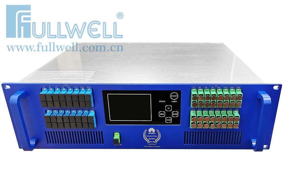 32 puertos PON+CATV WDM EDFA