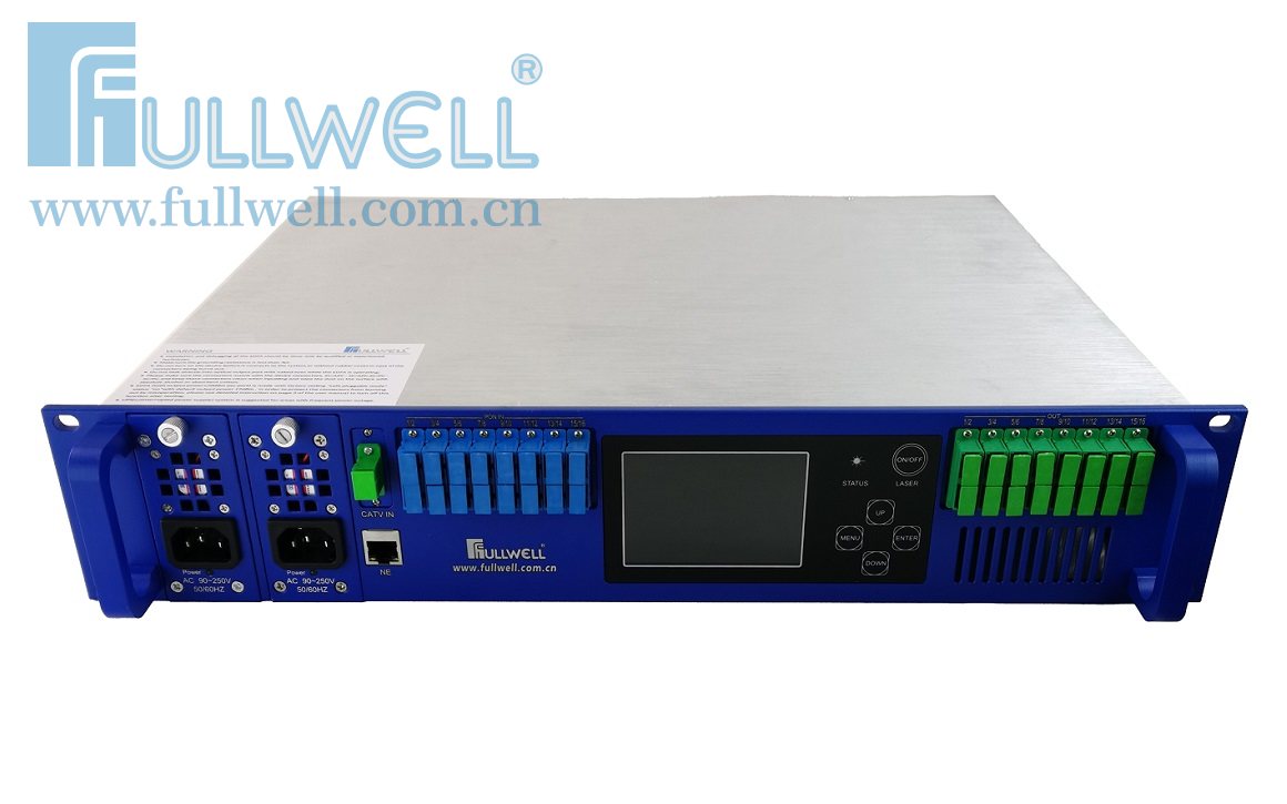 16 puertos XGS-PON y CATV EDFA